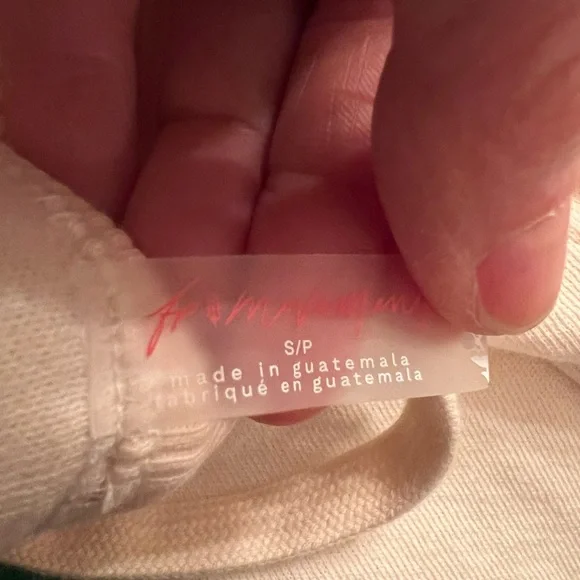 NWT Free People Range Wide-Leg Pants In Cream, Size Small - Picture 4 of 7